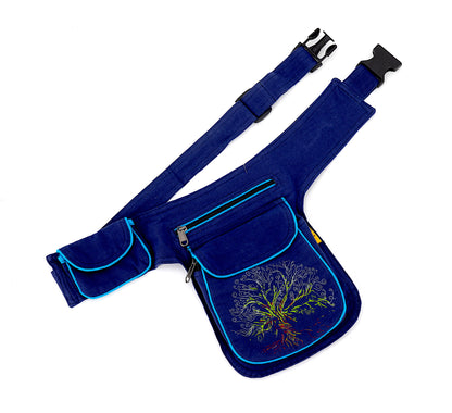 Cotton Handmade Tree Of Life Artwork Fanny Pack