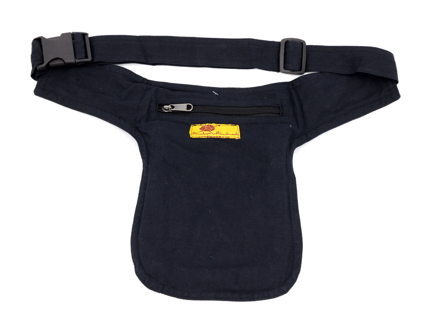 Cotton Crazy Pattern Hand Embroidered Fanny Pack