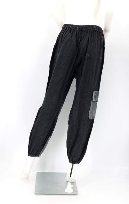 Flower of Life Multicolor Cargo Harem Pants