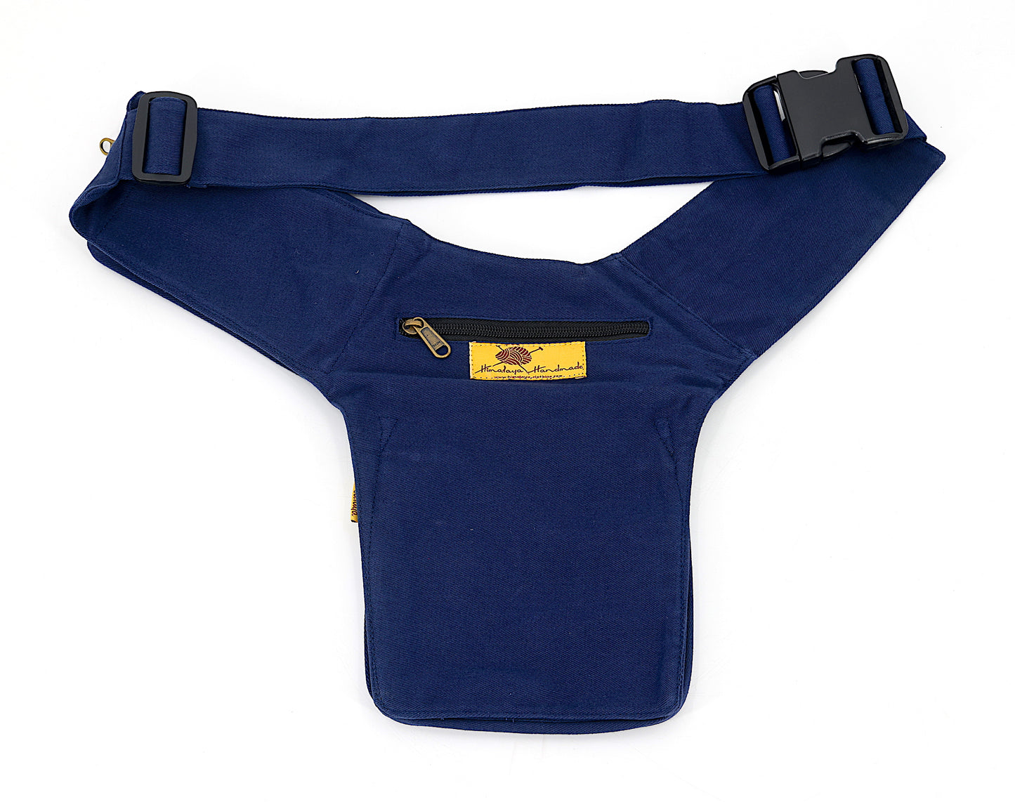 Cotton Plain Handmade Fanny Pack