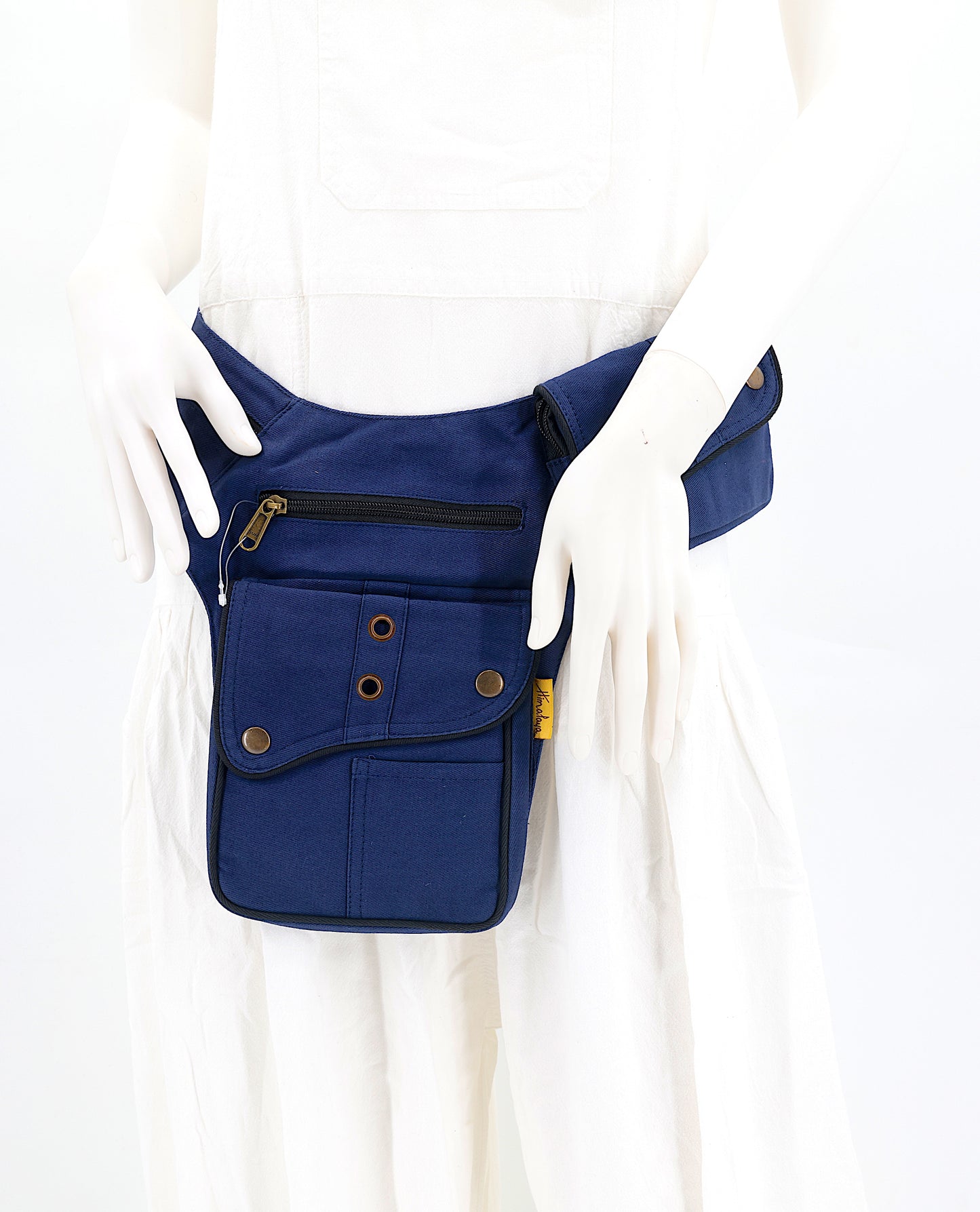 Cotton Plain Handmade Fanny Pack