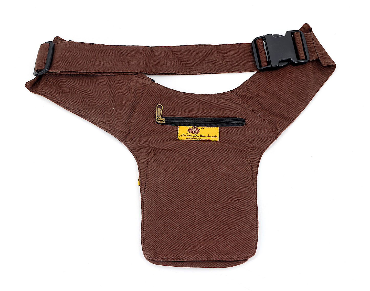Cotton Plain Handmade Fanny Pack