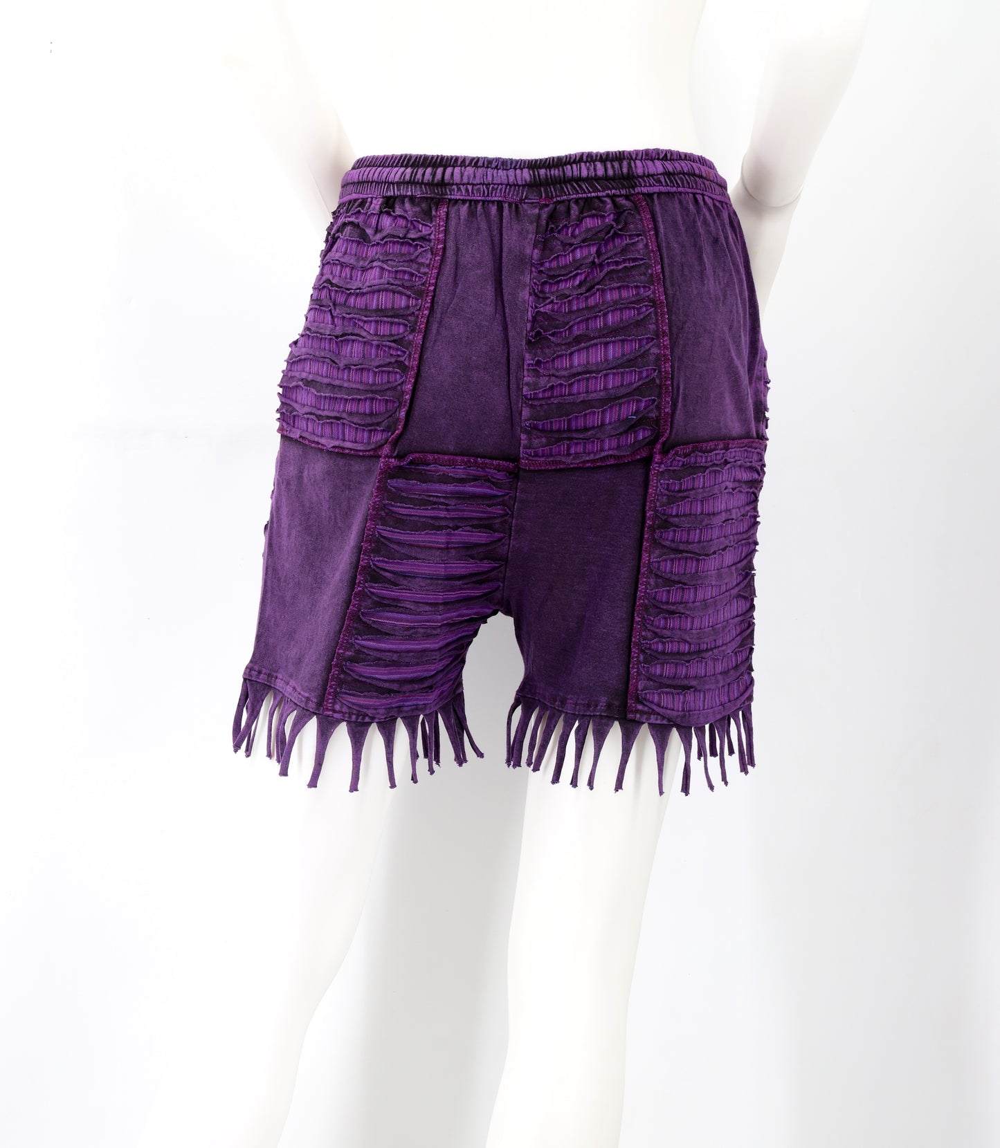 Cotton Hippie handmade Floral Embroidered Patchwork Bohemian Shorts