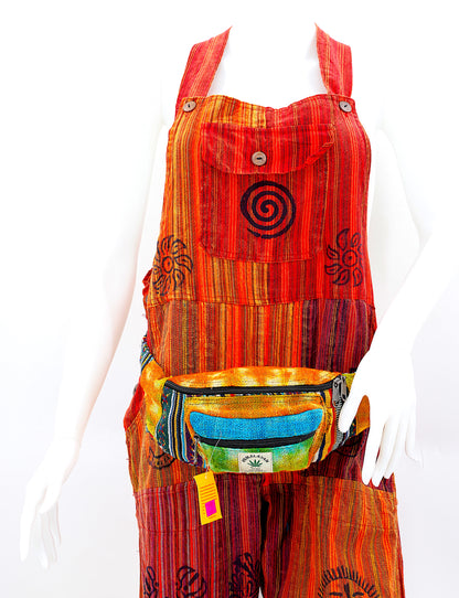 100% Hemp Tie-Dye Fanny Pack