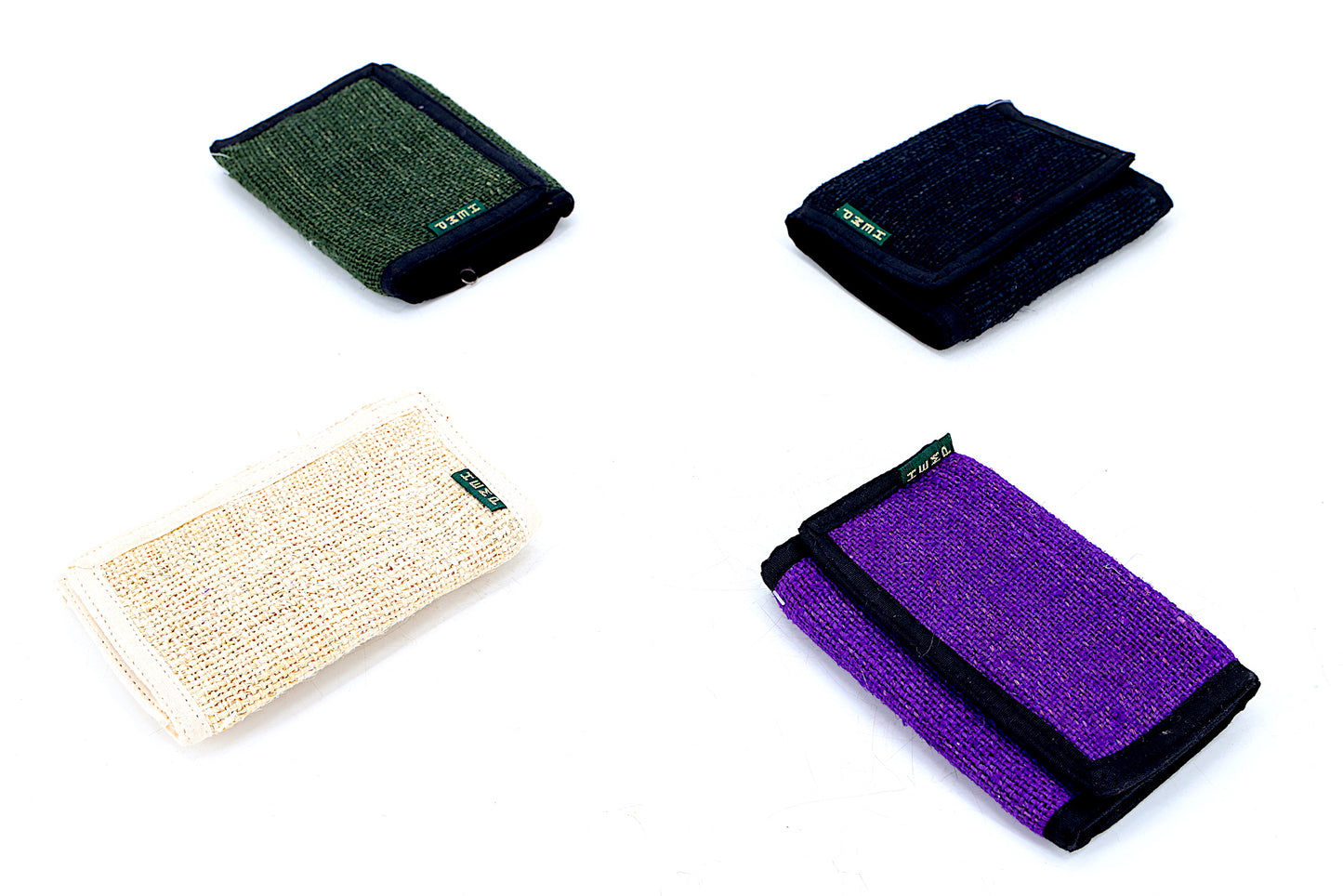 100% Hemp Tri-Fold Wallet