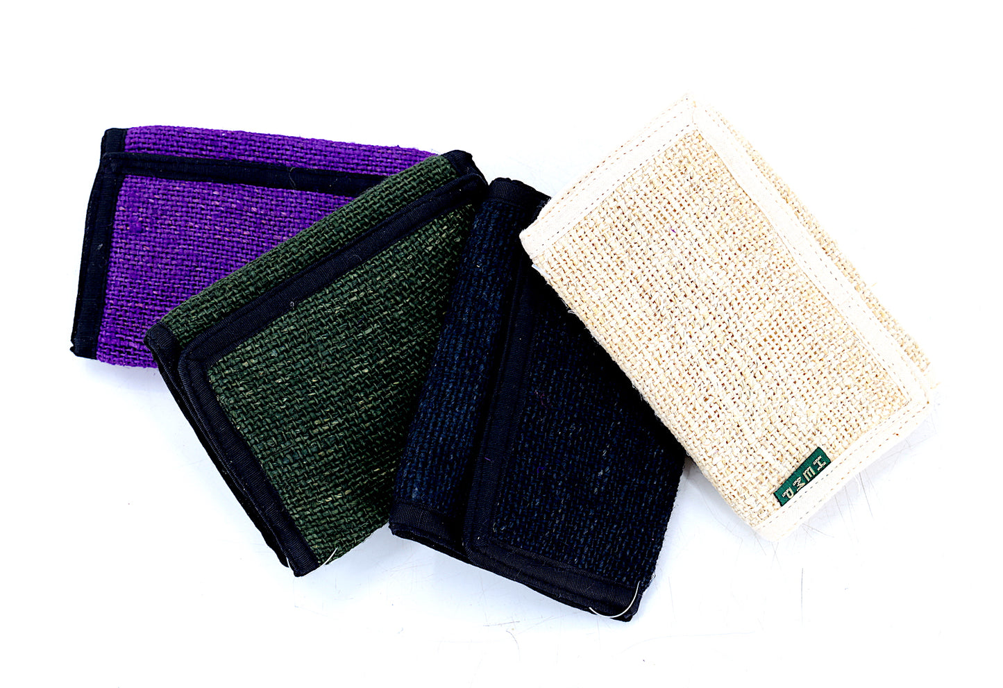 100% Hemp Tri-Fold Wallet