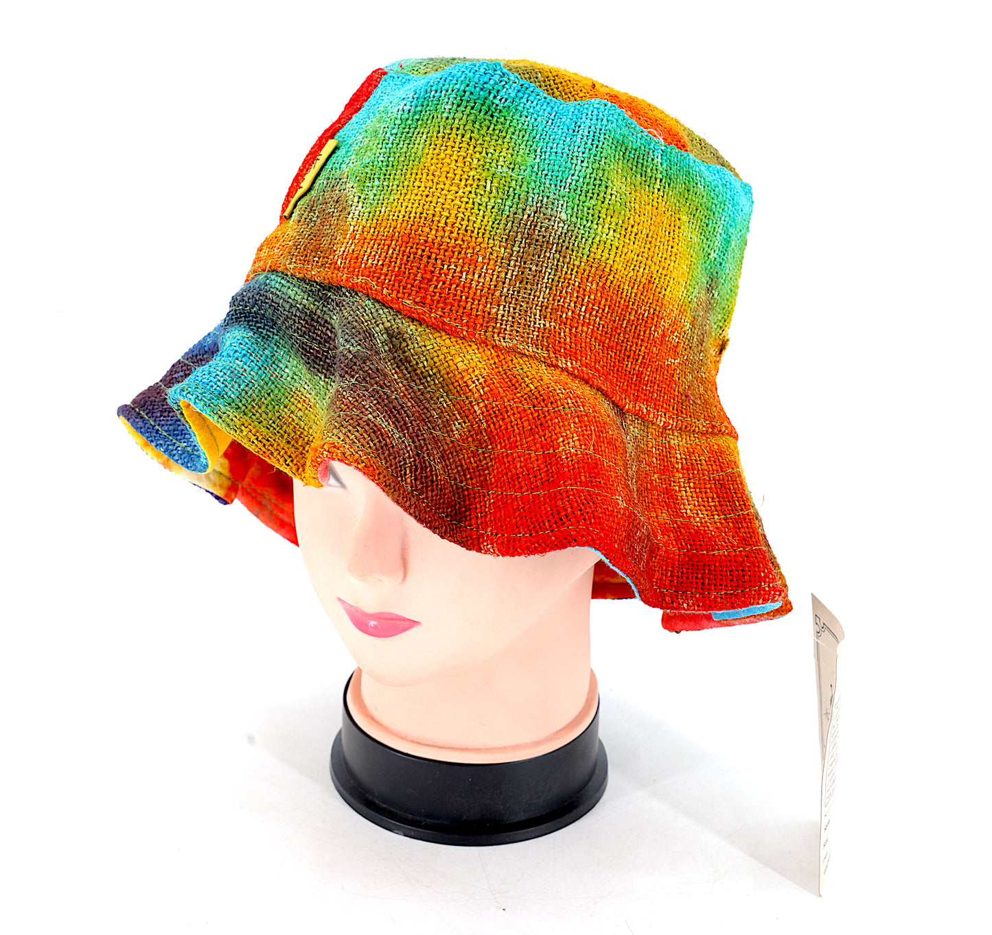 100% Hemp Handmade Hippie Tie Dye Bohemian Hat