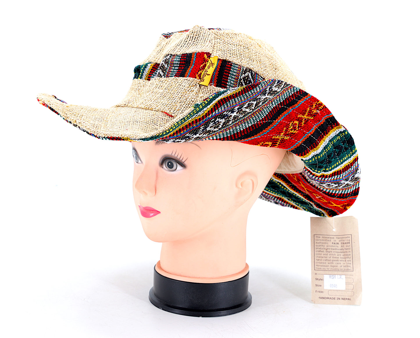 Hemp Hippie Handmade Gheri Mix Bohemian Hat