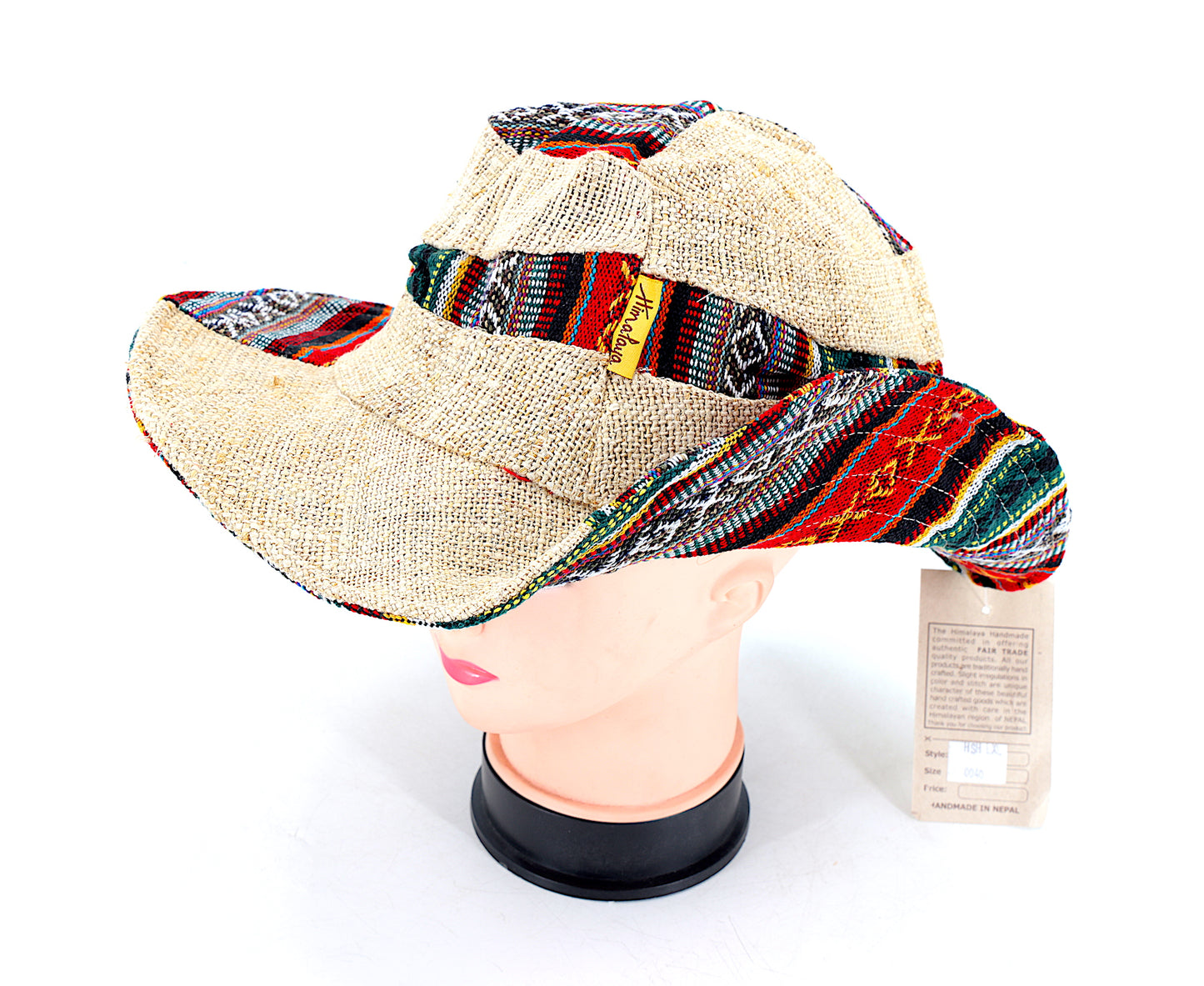 Hemp Hippie Handmade Gheri Mix Bohemian Hat