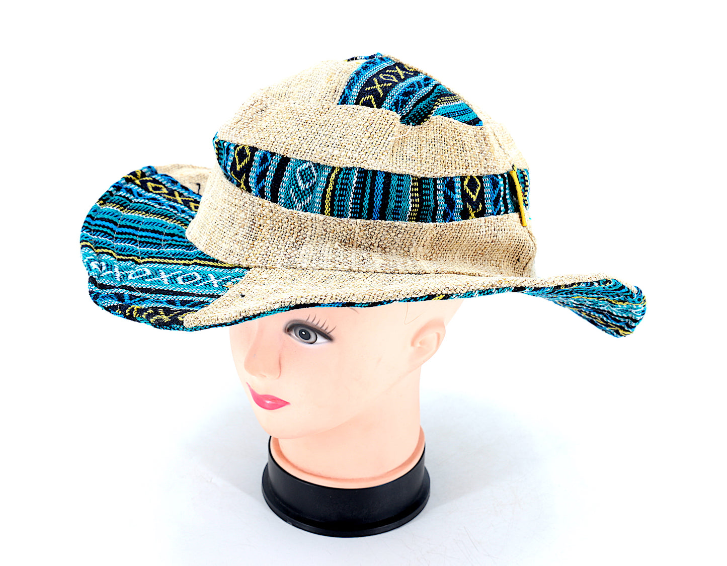 Hemp Hippie Handmade Gheri Mix Bohemian Hat