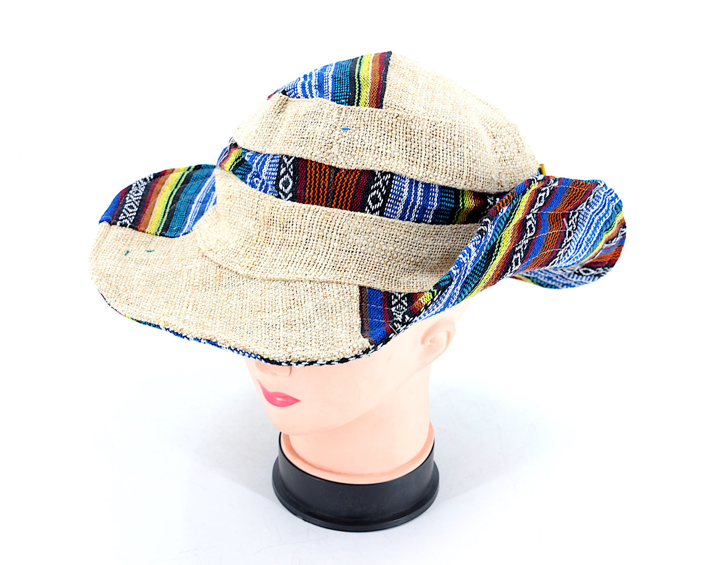 Hemp Hippie Handmade Gheri Mix Bohemian Hat