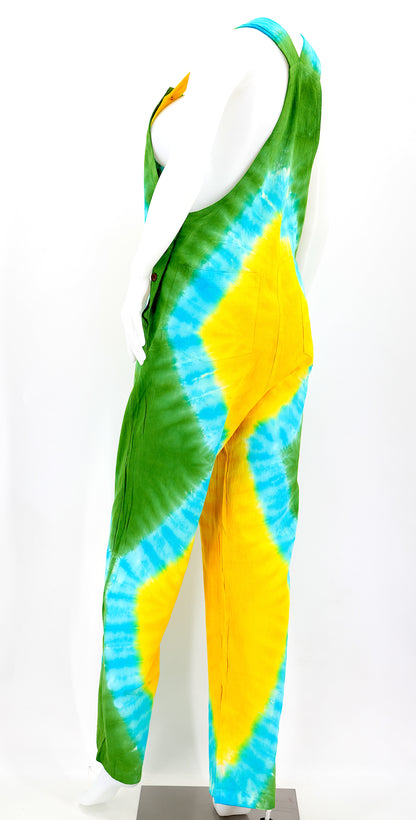 Tie Dye Pant Style Overalls | Handmade Cotton Jumpsuit