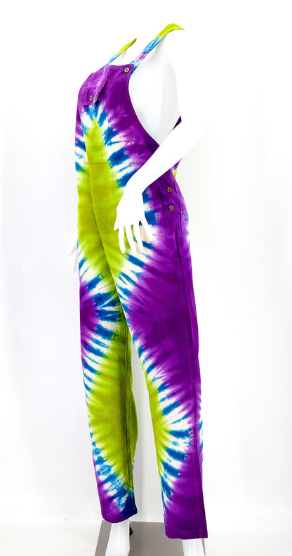Tie Dye Pant Style Overalls | Handmade Cotton Jumpsuit