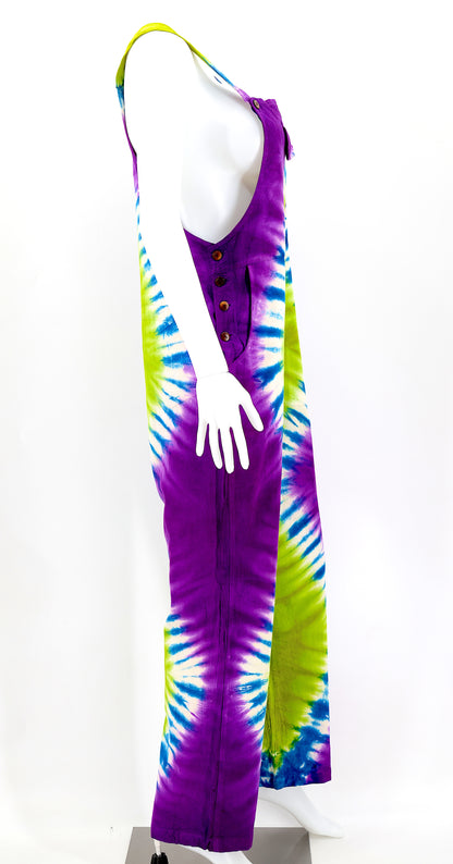 Tie Dye Pant Style Overalls | Handmade Cotton Jumpsuit