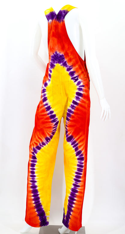 Tie Dye Pant Style Overalls | Handmade Cotton Jumpsuit