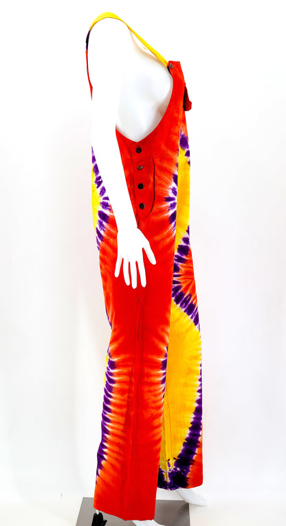Tie Dye Pant Style Overalls | Handmade Cotton Jumpsuit