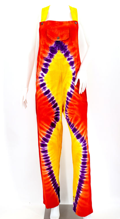 Tie Dye Pant Style Overalls | Handmade Cotton Jumpsuit
