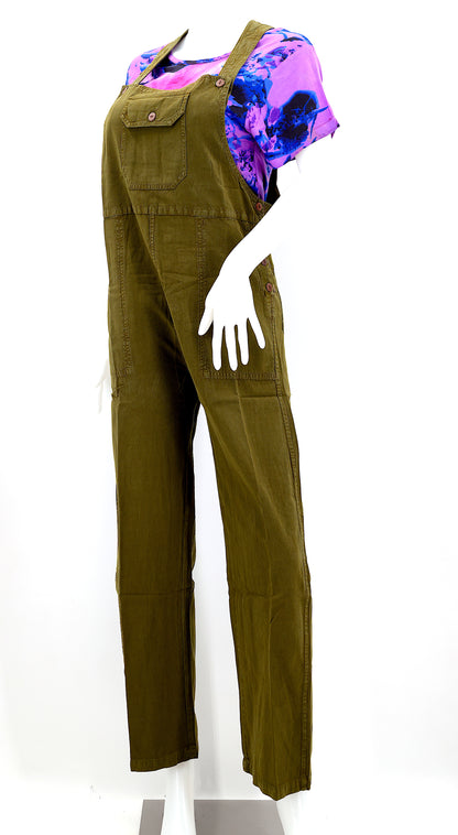 Pant Style Overalls | Solid Color Cotton Jumpsuit
