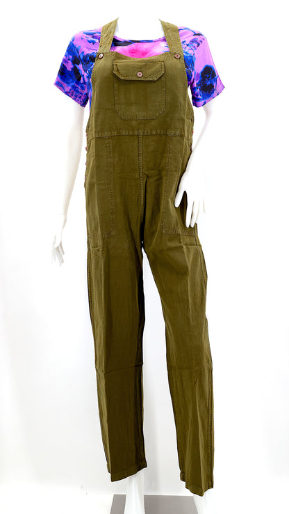 Pant Style Overalls | Solid Color Cotton Jumpsuit