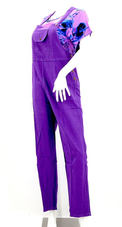 Pant Style Overalls | Solid Color Cotton Jumpsuit
