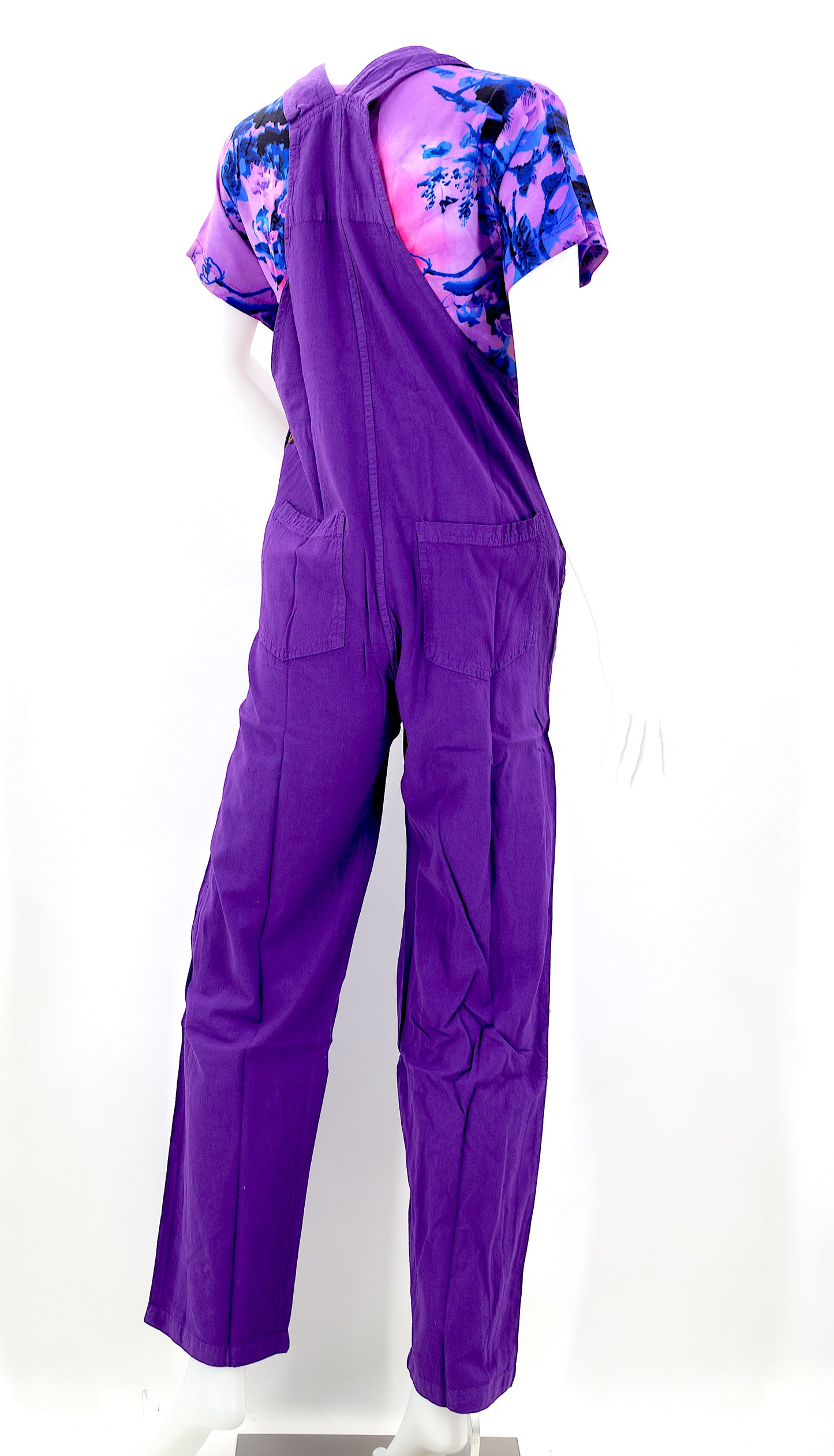 Cotton Hippie Handmade Solid Color Pant Style Bohemian Overalls