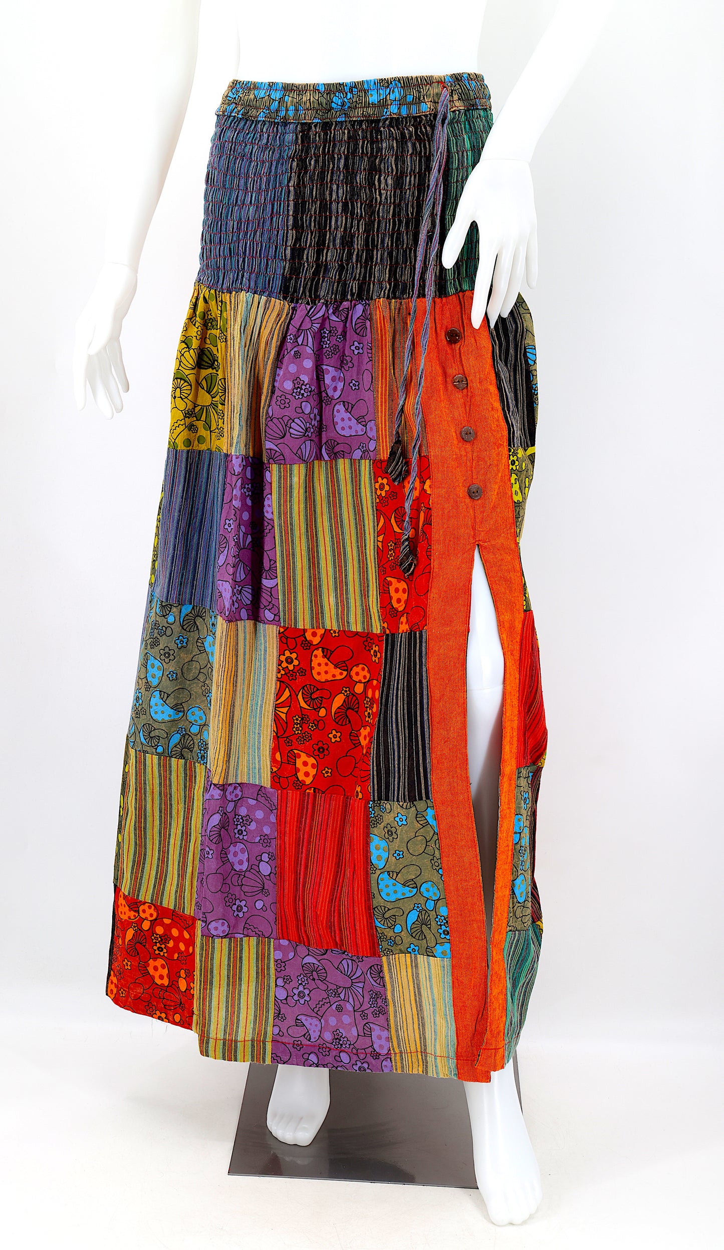 Cotton Hippie Handmade Patchwork Bohemian Skirt