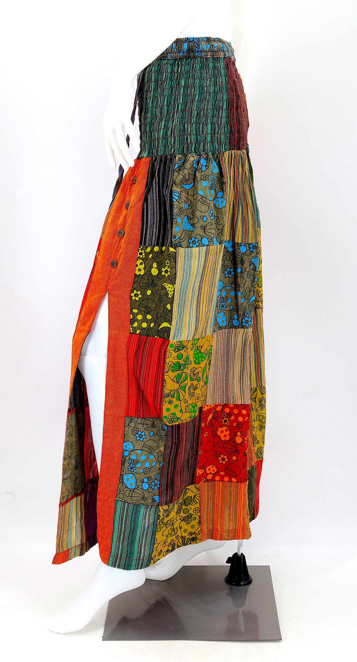 Cotton Hippie Handmade Patchwork Bohemian Skirt