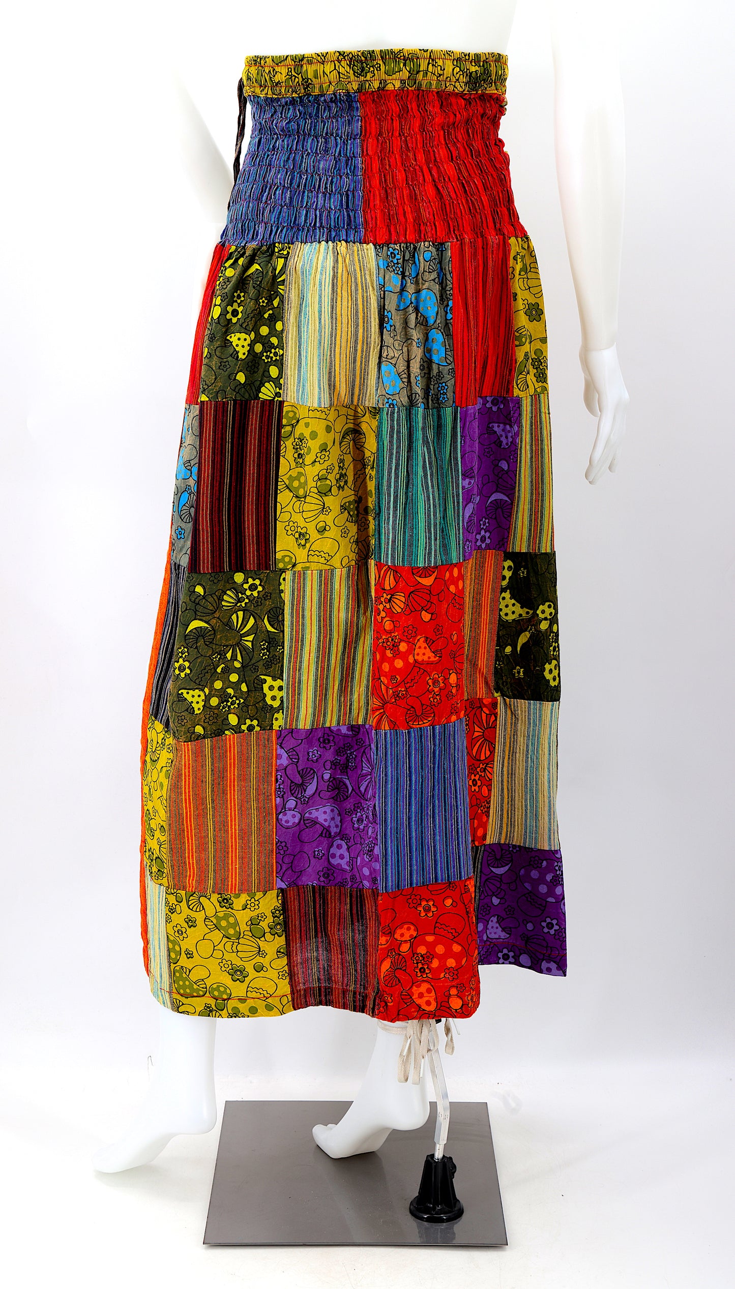 Cotton Hippie Handmade Patchwork Bohemian Skirt