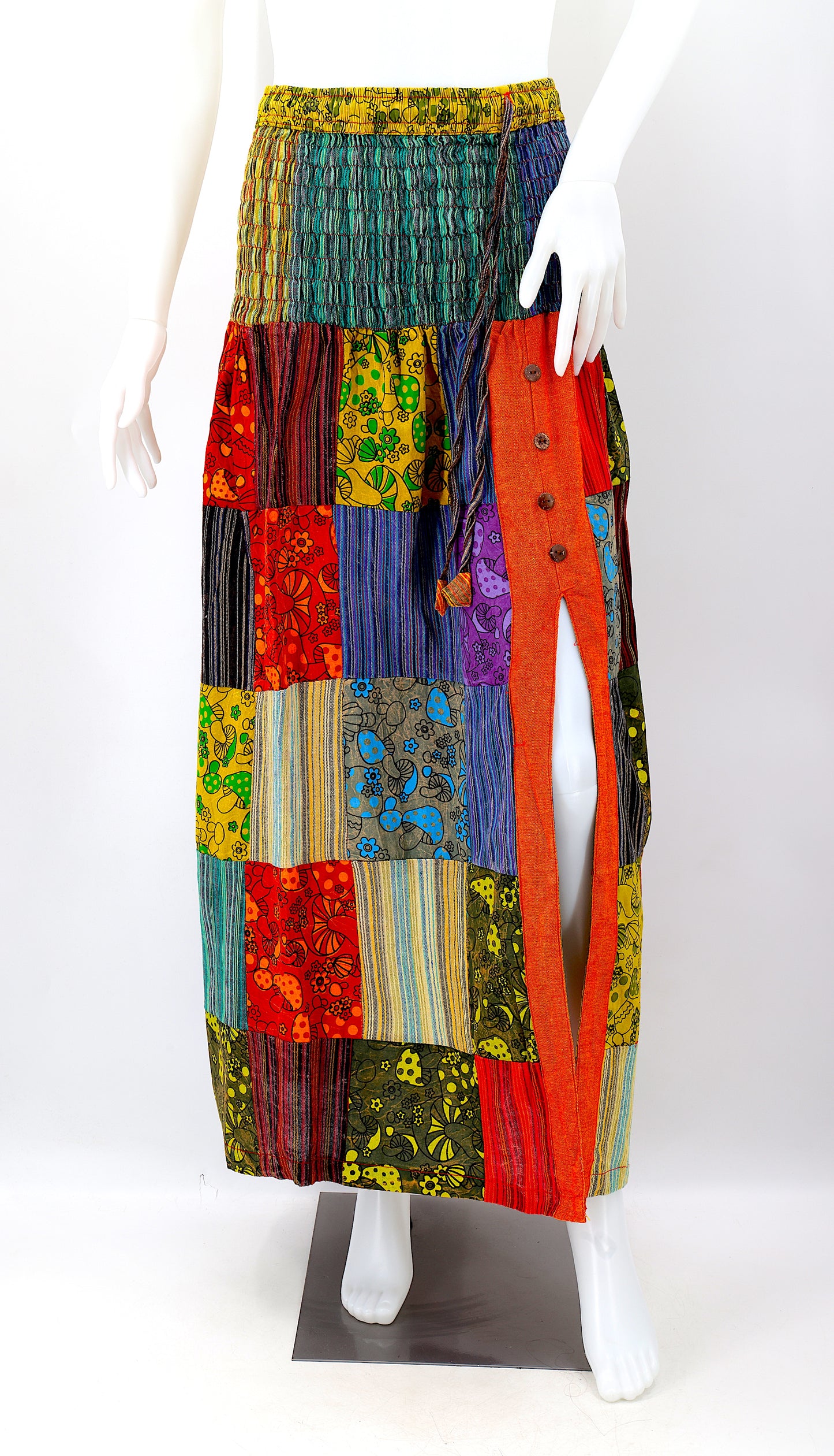 Cotton Hippie Handmade Patchwork Bohemian Skirt