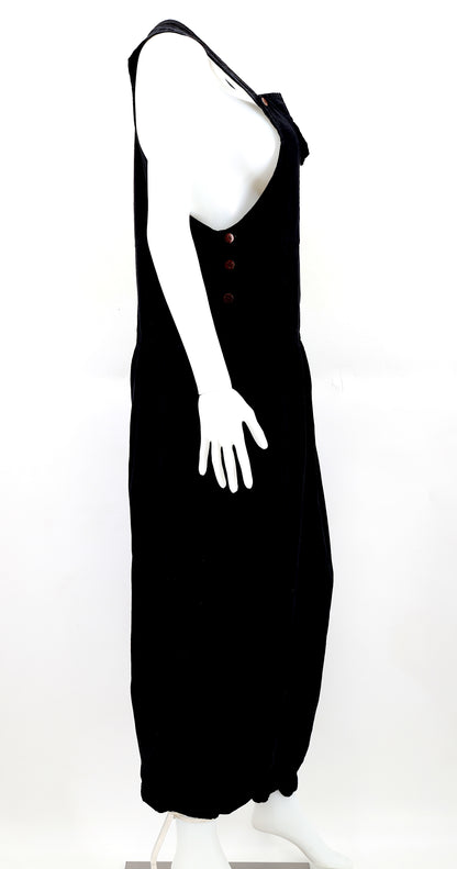 Balloon Styled Overalls | Solid Color Cotton Jumpsuit