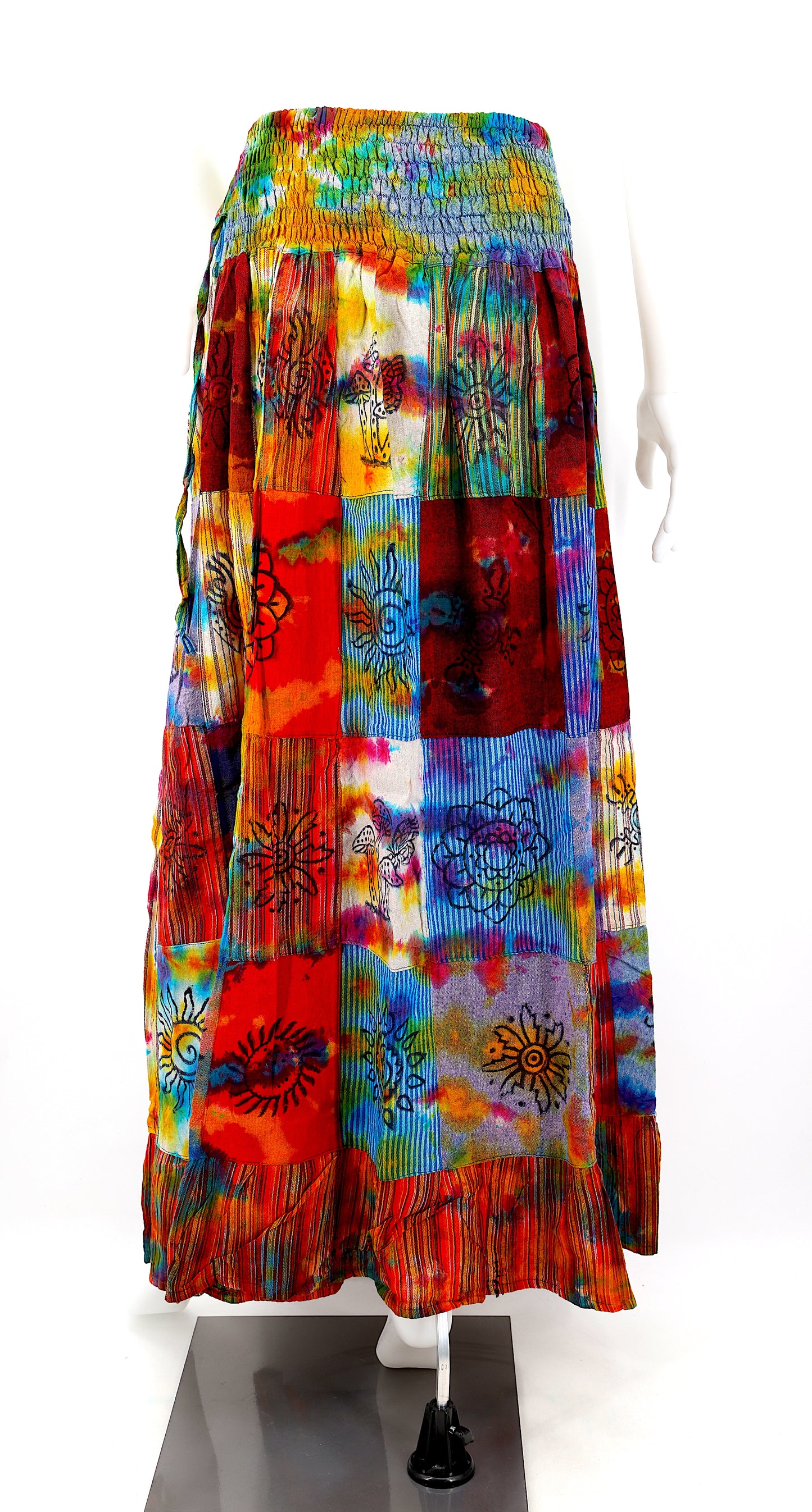 Cotton Hippie Handmade Patchwork Bohemian Skirt