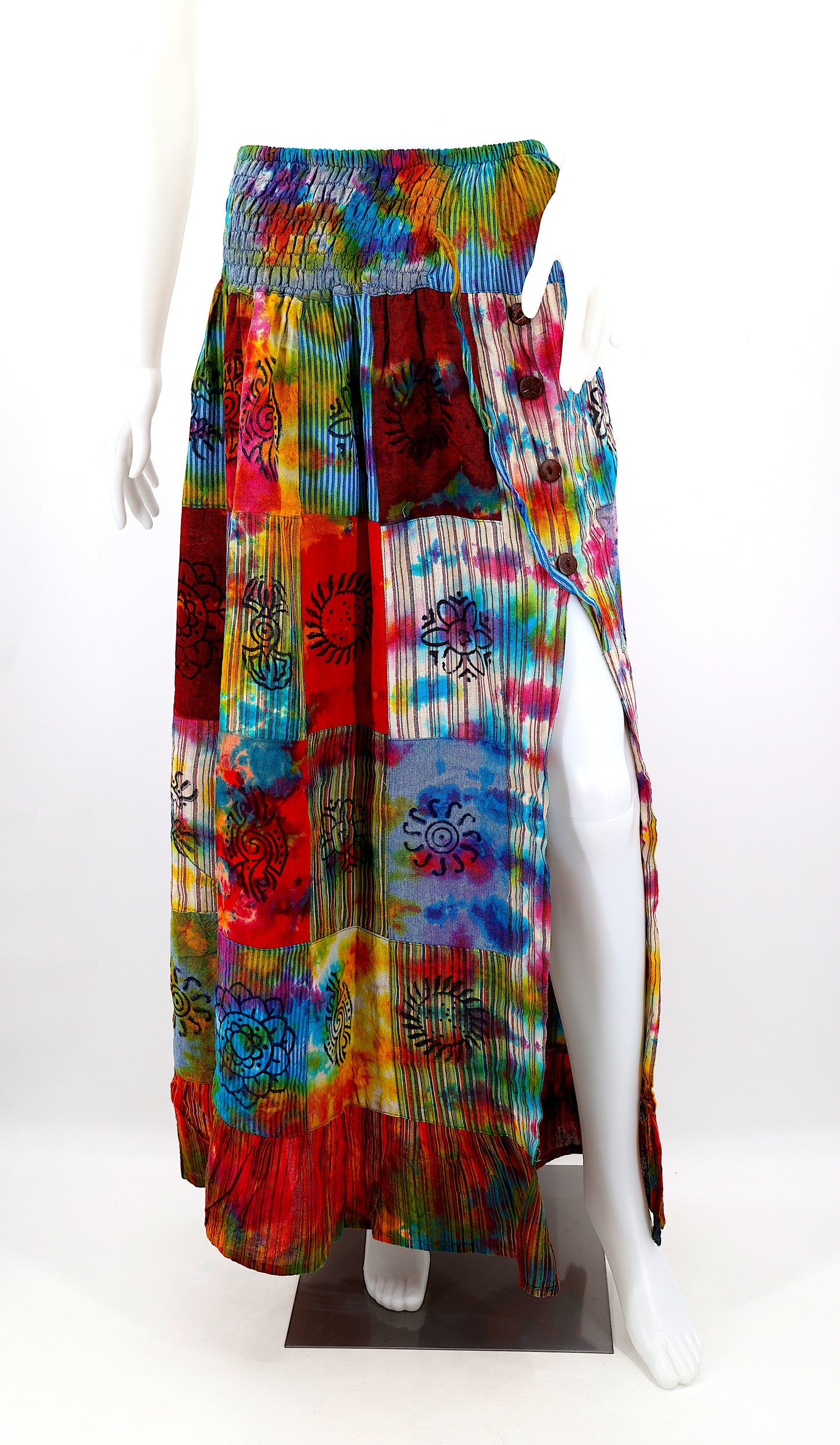 Cotton Hippie Handmade Patchwork Bohemian Skirt