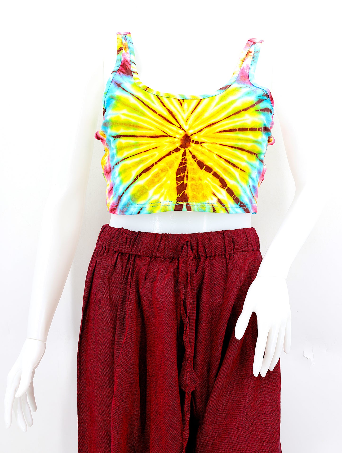 Cotton Hippie Handmade Tie Dye Ladies Bohemian Top